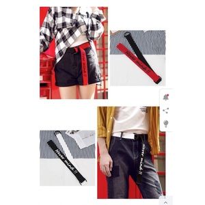 Never mind canvas belt